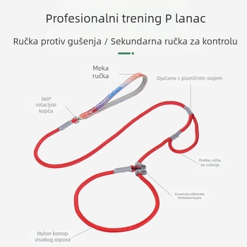 Izravna prodaja iz tvornice univerzalne uzice za pse P-Chain, otporne na eksploziju, otporne na kidanje, alata za šetanje pasa, veleprodaje opreme za kućne ljubimce, prijenosne