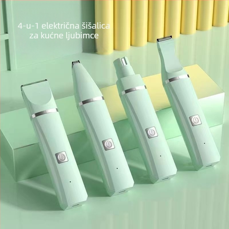 Set za brijanje s četiri u jednom, pribor za brijanje mačaka, dlaka na nogama, brijanje kućnih ljubimaca, šišač za pse, veleprodaja