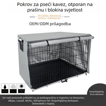 Nadstrešnica za kavez za životinje na otvorenom, proizvođači kućnih zaštitnih navlaka za kaveze za pse, veleprodaja, zaštitna navlaka za žičane kaveze za kućne ljubimce na otvorenom