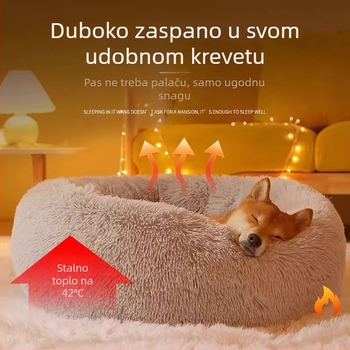 Gnijezdo za mačke Kennel, Četiri godišnja doba, Univerzalna zimska topla plišana prostirka za spavanje za mačke, Medo, Veliki, Srednji, Mali, Psi, Oprema za kućne ljubimce