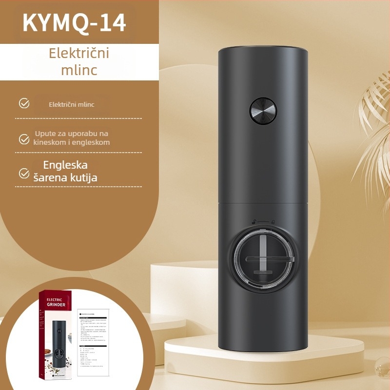 Proizvođači Yuolea mogu dodati LOGO kuhinjski artefakt prekogranični lonac za kuhanje od nehrđajućeg čelika s crnim paprom, električni mlinac za papar