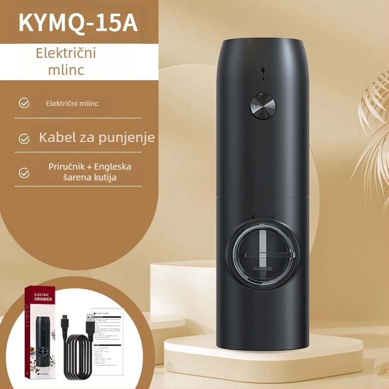 Proizvođači Yuolea mogu dodati LOGO kuhinjski artefakt prekogranični lonac za kuhanje od nehrđajućeg čelika s crnim paprom, električni mlinac za papar