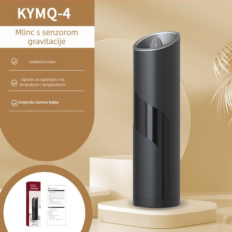 Proizvođači Yuolea mogu dodati LOGO kuhinjski artefakt prekogranični lonac za kuhanje od nehrđajućeg čelika s crnim paprom, električni mlinac za papar