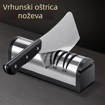 Veleprodaja punjača od nehrđajućeg čelika, oštrača za noževe od čelika, škare, kuhinjski alati, automatski USB brusilica za noževe