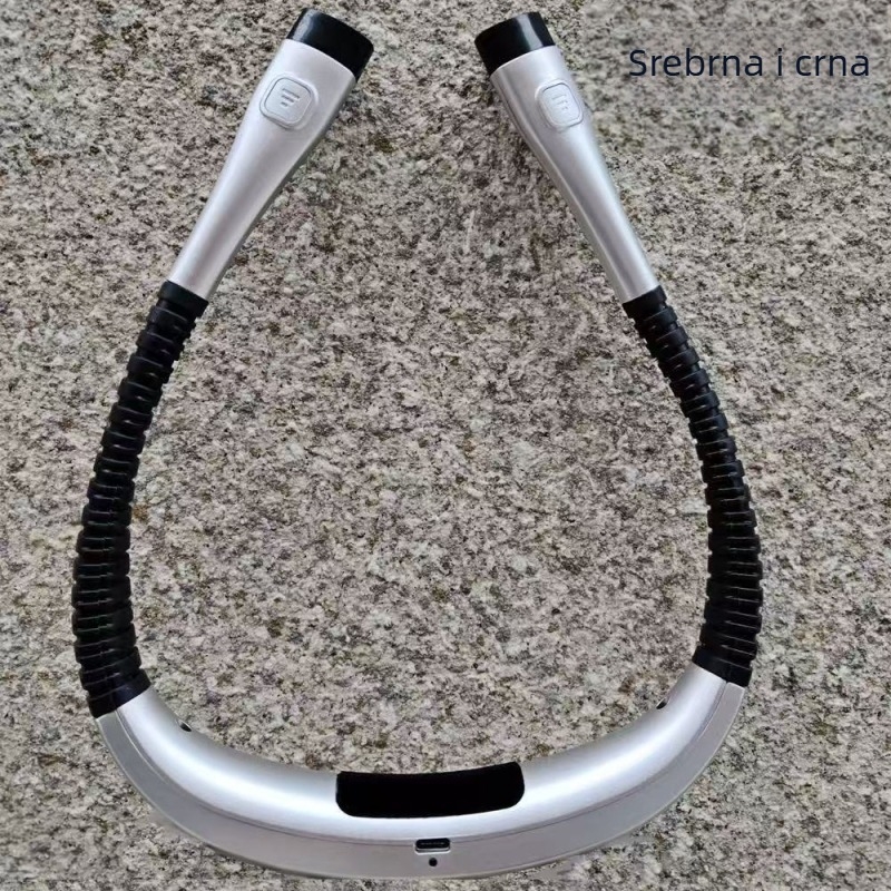 Viseća svjetiljka za vrat za čitanje, LED zaštita za oči, trostupanjsko svjetlo s tri boje, viseća svjetiljka za vrat s dvostrukom glavom, osvjetljenje