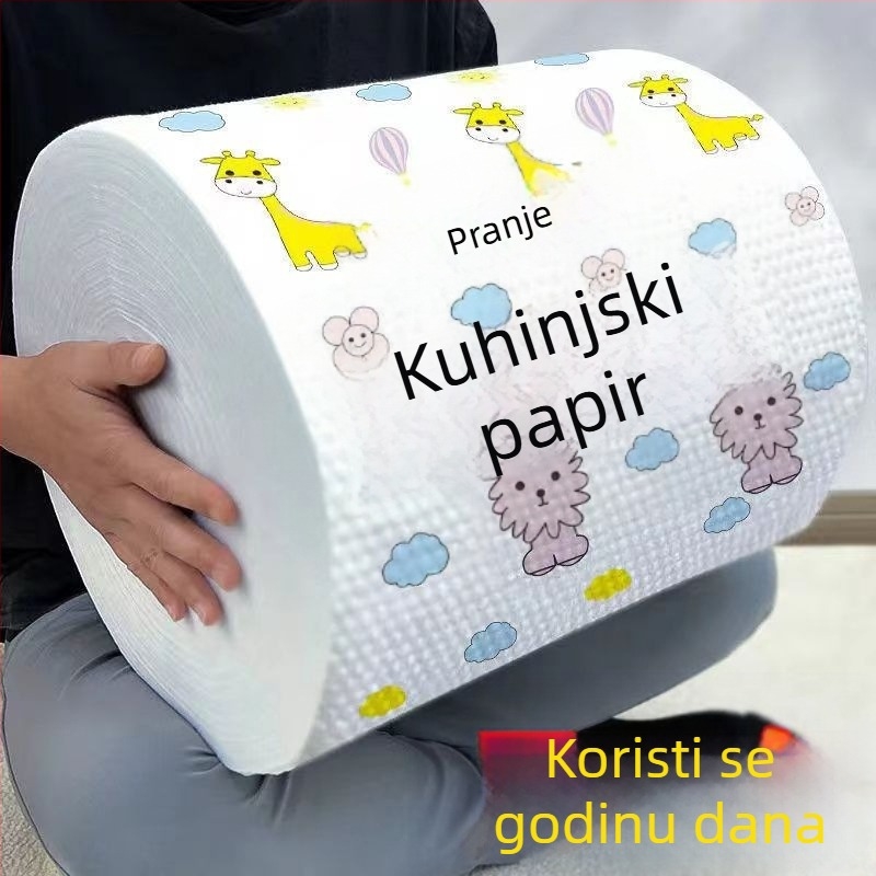 Veleprodaja lijenih krpa, upijajućih zadebljanih kuhinjskih papira, mokrih i suhih, neljepljivih, s uljem, za jednokratnu upotrebu, veleprodaja lijenih krpa