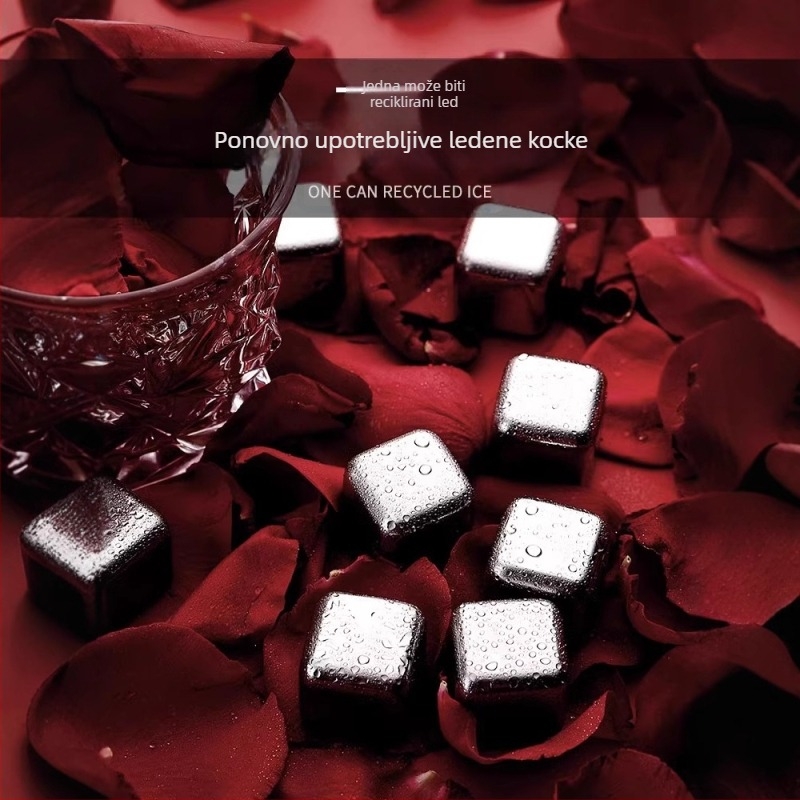 304 Nehrđajući čelik, brzo smrznuti željezni ledeni zrnac, ljetni rashladni led, Coca-Cola, viski, reciklirajuće lopte za hokej na ledu