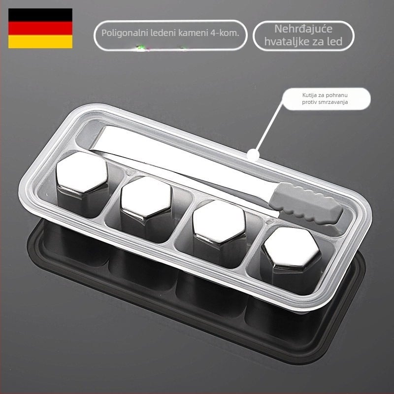 304 Nehrđajući čelik, brzo smrznuti željezni ledeni zrnac, ljetni rashladni led, Coca-Cola, viski, reciklirajuće lopte za hokej na ledu