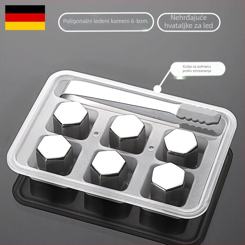 304 Nehrđajući čelik, brzo smrznuti željezni ledeni zrnac, ljetni rashladni led, Coca-Cola, viski, reciklirajuće lopte za hokej na ledu