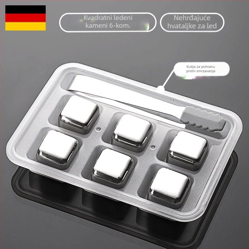 304 Nehrđajući čelik, brzo smrznuti željezni ledeni zrnac, ljetni rashladni led, Coca-Cola, viski, reciklirajuće lopte za hokej na ledu