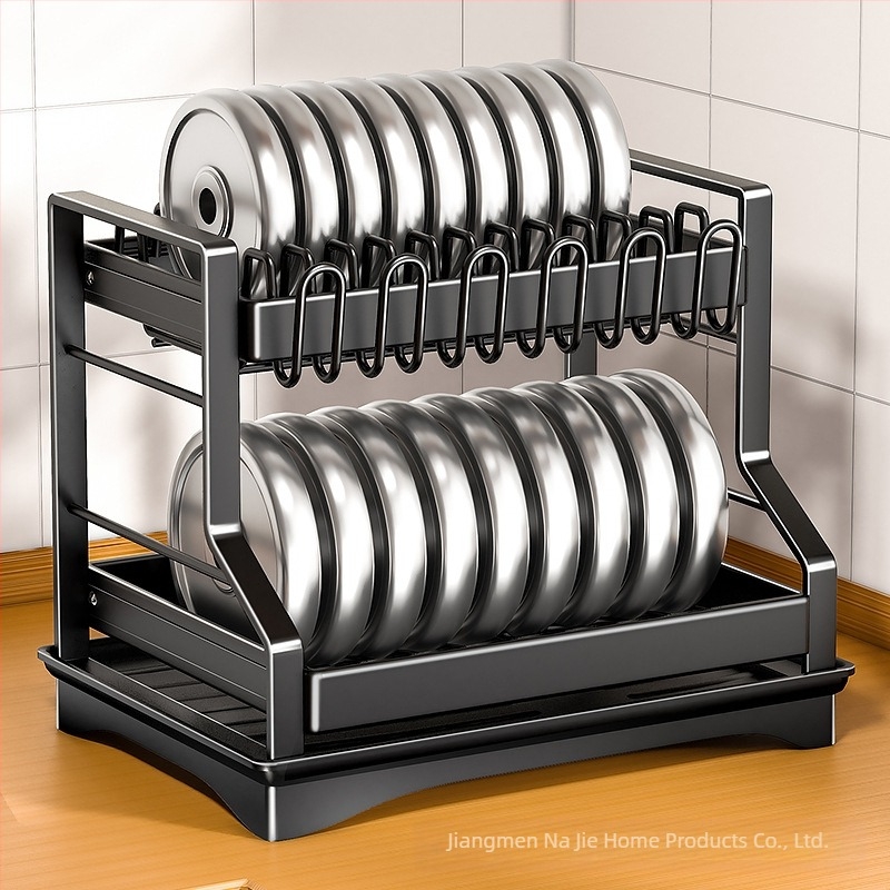 Višenamjenski stalak za zdjele i posuđe u kuhinji, preusmjerivač, stalak za zdjele i štapiće za jelo, stalak za zdjele i posuđe, stalak za cijeđenje na radnoj površini