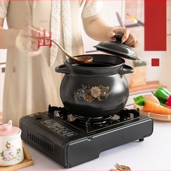 Lonac za juhu za očuvanje zdravlja, lonac za varivo, keramički lonac, plinski lonac, zemljani lonac za juhu, otvoreni lonac za vatru, otporan na visoke temperature, kućanski lonac za varivo