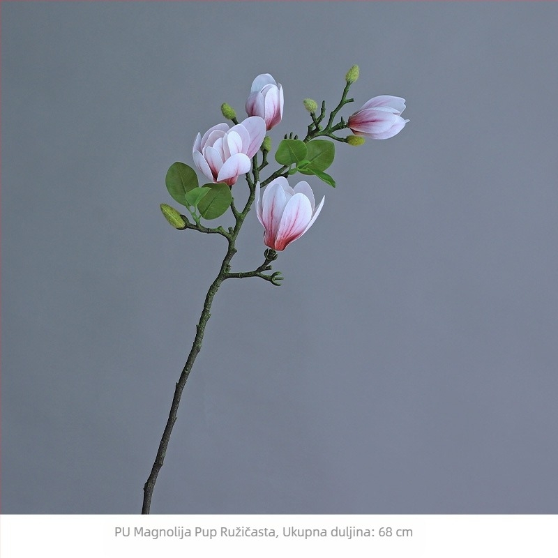 Kineski cvjetni ukrasi za dnevni boravak Cvjećarstvo Lažni cvijet Umjetni cvijet Osjet Dekoracija stola Kućna rasvjeta Luksuzna magnolija