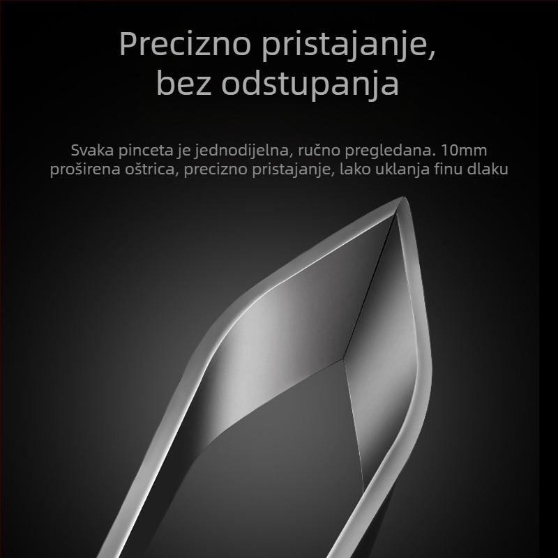 Zadebljana kopča za kosu od nehrđajućeg čelika, kliješta za riblje kosti, kliješta za piletinu i patku, pinceta, kopča, kuhinjski gadgeti