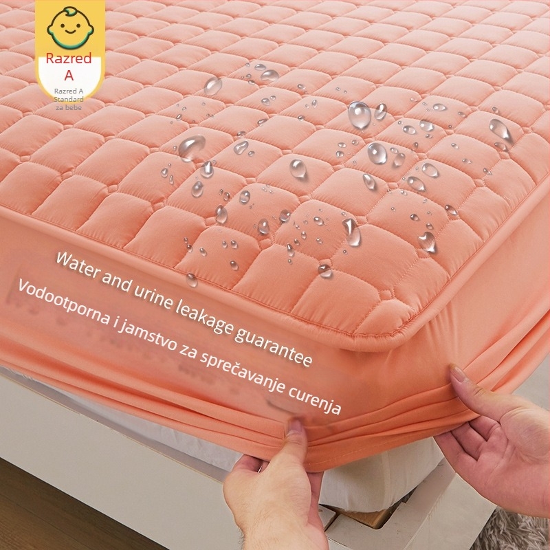 Vodootporna plahta klase A, zaštitnik za madrac s barijerom za urin, navlaka za plahtu, set od tri dijela za jastučnicu, veleprodaja, vodootporna i prozračna