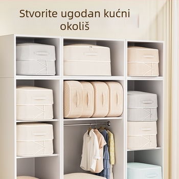 Vizualno otporna na vlagu i plijesan, perjana jakna, set od četiri dijela, popluna, deke, torbu za pohranu, torbu za pohranu u ormaru, torbu za selidbu