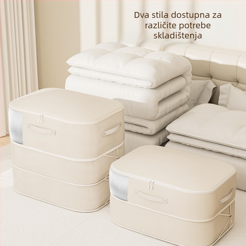 Vizualno otporna na vlagu i plijesan, perjana jakna, set od četiri dijela, popluna, deke, torbu za pohranu, torbu za pohranu u ormaru, torbu za selidbu