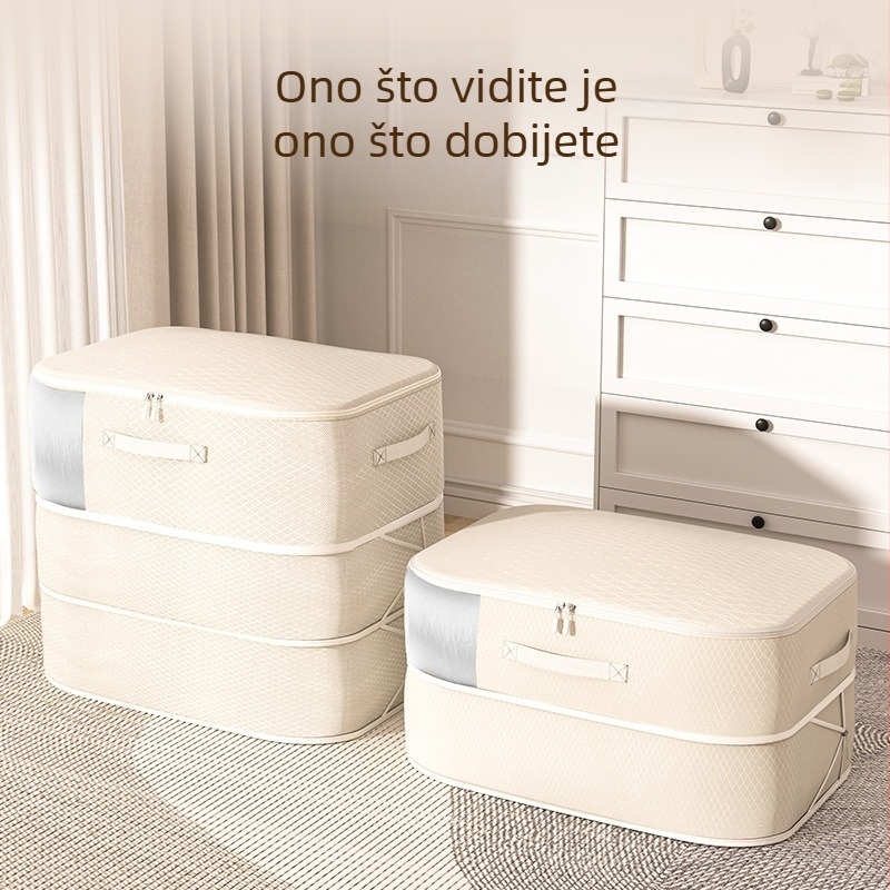 Vizualno otporna na vlagu i plijesan, perjana jakna, set od četiri dijela, popluna, deke, torbu za pohranu, torbu za pohranu u ormaru, torbu za selidbu