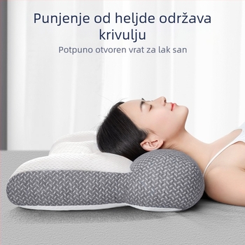 Prekogranični jastuk protiv proklizavanja, cervikalni jastuk, zaštita vrata, podrška, ne urušava se, visoki odskok, jastuk za jednu osobu, jezgra, par, veleprodaja