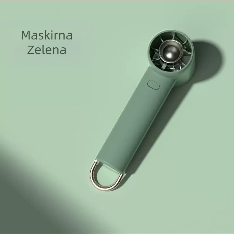 Novi mali ventilator, ručni mini turbina, mali prijenosni USB karabiner, vanjski ventilator bez četkica, ulični štand, veleprodaja