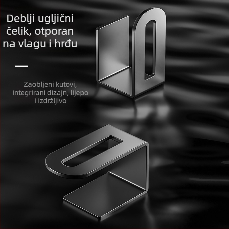 Stalak za poklopce lonaca bez bušilice, stalak za kuhinjski pribor, zidni stalak za rezanje, daska za rezanje, višenamjenski zidni stalak za artefakte