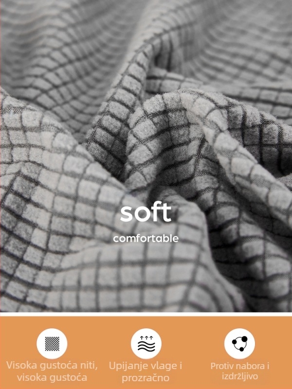 V45O Debela jastučnica za dnevni boravak, jastučnica za kauč, uredska jastučnica za struk, kvadratna jastučnica za naslon kreveta, ne