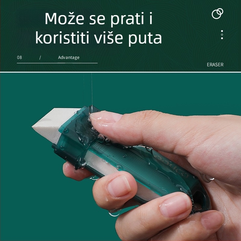 Četka za čišćenje kuhinjskog štednjaka, četka za dno lonca, kupaonica, brisanje razmaka, gumena krpa za lijepe šavove, luksuzni kućanski pribor za čišćenje