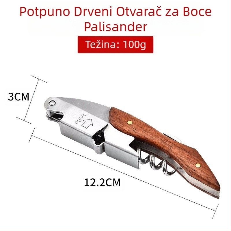 Proizvođač Multifunkcionalni Otvarač za Boce Kreativno Pivo Vino Nehrđajući Čelik Crveno Vino Otvarač za Boce Vina Nož Spot Veleprodaja