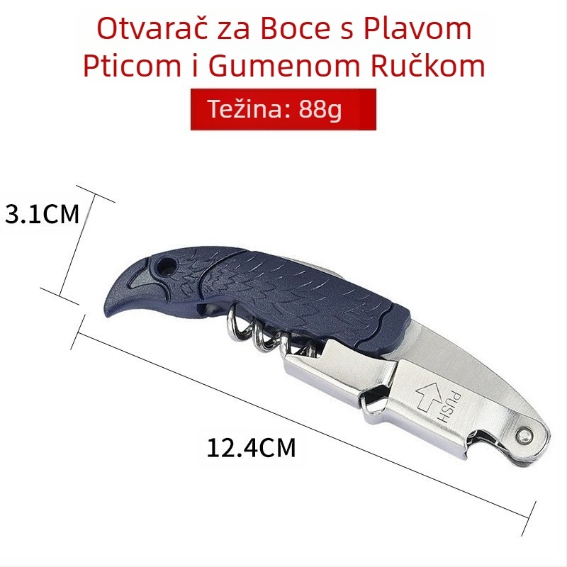 Proizvođač Multifunkcionalni Otvarač za Boce Kreativno Pivo Vino Nehrđajući Čelik Crveno Vino Otvarač za Boce Vina Nož Spot Veleprodaja