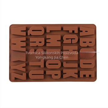 Silikonski kalup s 26 stereo engleskih abeceda za torte, ukrasni kalup za čokoladu, ljepilo za torte, alat za pečenje "uradi sam"