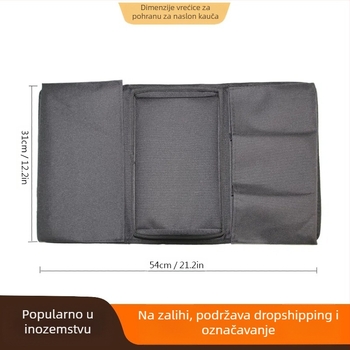 Prekogranična opskrba Torba za pohranu sofe Torba za vješanje naslona za ruke Torba za pohranu s daljinskim upravljačem Namijenjena kućnoj sofi