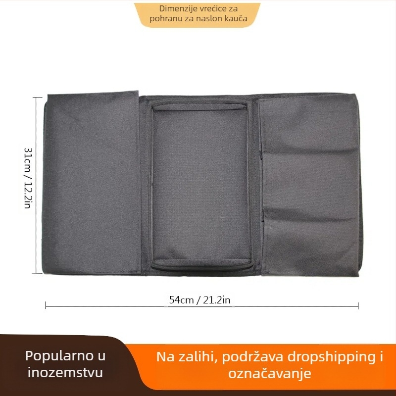 Prekogranična opskrba Torba za pohranu sofe Torba za vješanje naslona za ruke Torba za pohranu s daljinskim upravljačem Namijenjena kućnoj sofi