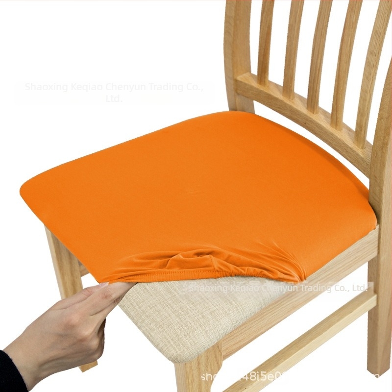 Navlaka za stolicu tijekom cijele godine, čista boja, 130 g/m², visokoelastična navlaka za jastuk za stolicu, Amazon Cross-Border navlaka za sjedalo, navlaka za stolicu, otporna na prašinu