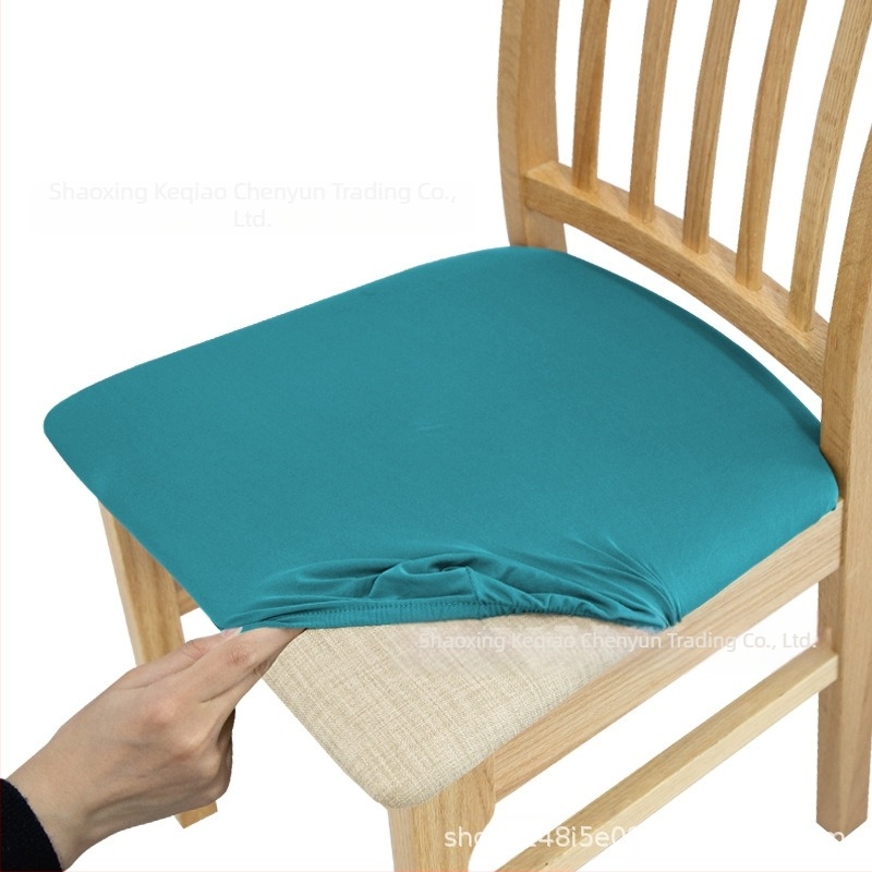 Navlaka za stolicu tijekom cijele godine, čista boja, 130 g/m², visokoelastična navlaka za jastuk za stolicu, Amazon Cross-Border navlaka za sjedalo, navlaka za stolicu, otporna na prašinu
