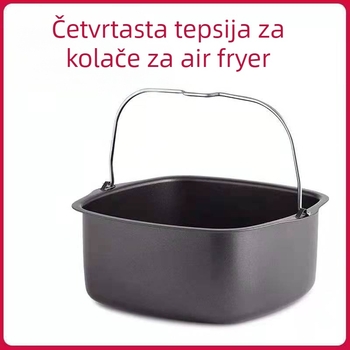 6-inčna kanta za torte 8-inčna košara za torte pribor za pečenje pribor za fritezu na vrući zrak četvrtasti kalup za torte