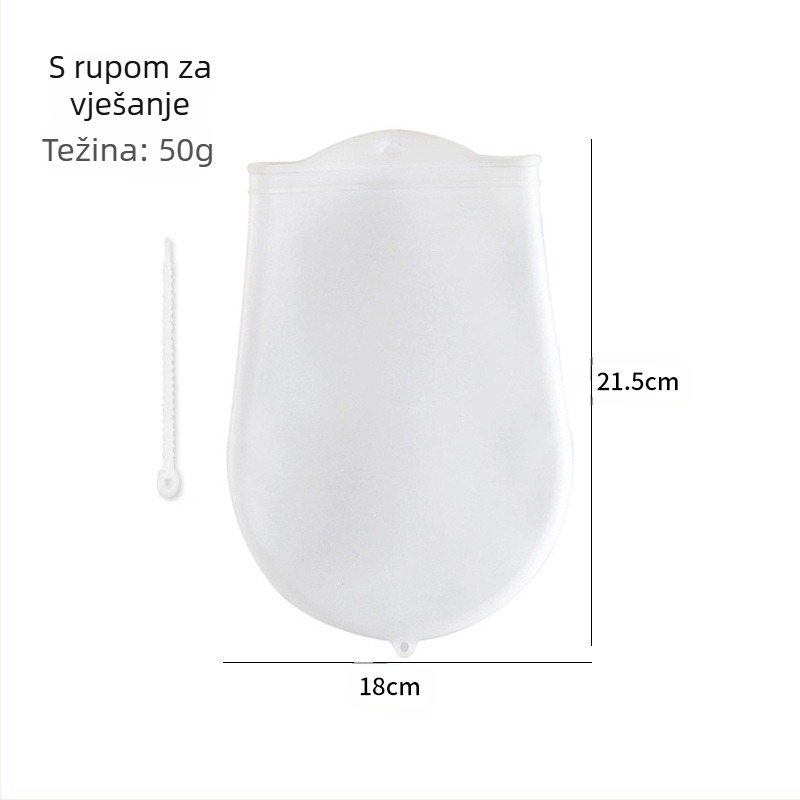 Prekogranična eksplozija silikonske vrećice za miješanje brašna, višenamjenska vrećica za tijesto, velika debela vrećica za tijesto, veleprodaja