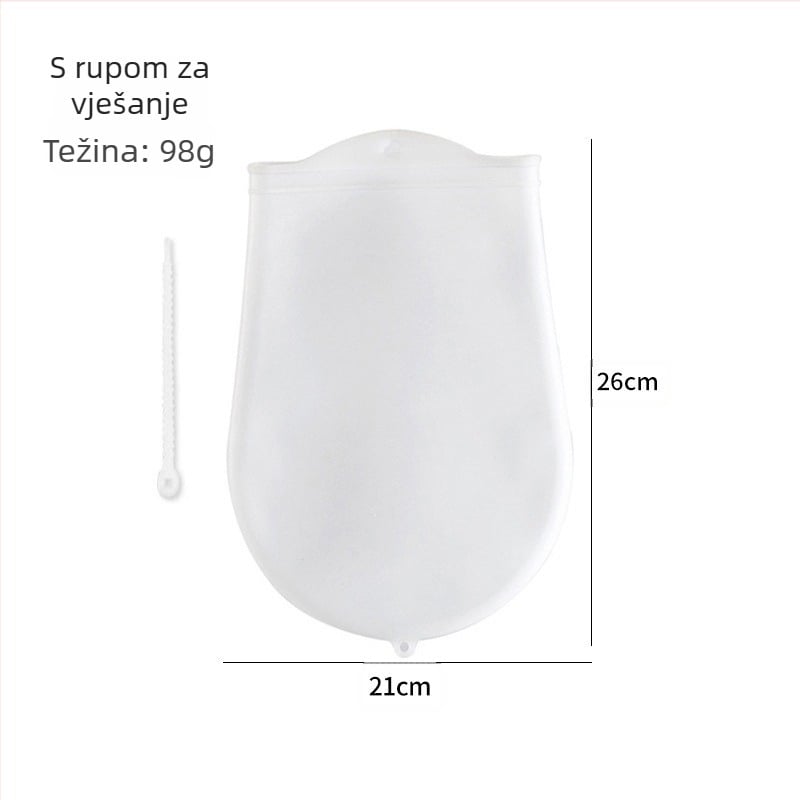 Prekogranična eksplozija silikonske vrećice za miješanje brašna, višenamjenska vrećica za tijesto, velika debela vrećica za tijesto, veleprodaja