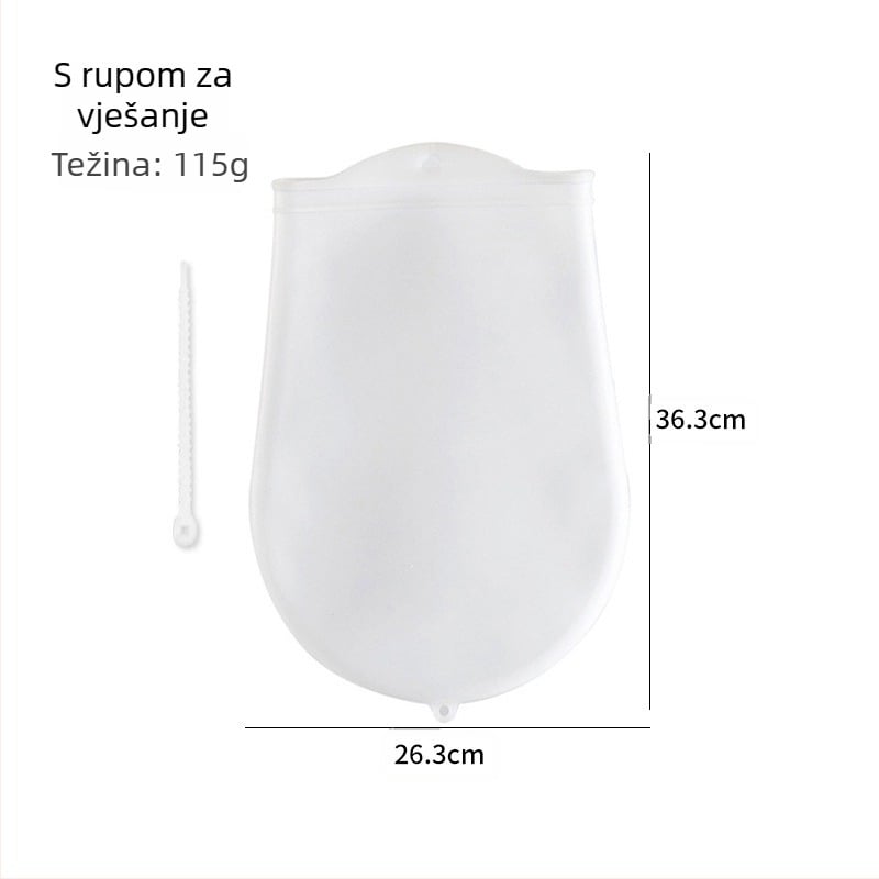 Prekogranična eksplozija silikonske vrećice za miješanje brašna, višenamjenska vrećica za tijesto, velika debela vrećica za tijesto, veleprodaja