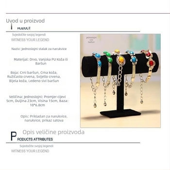 Veleprodajni stalak za flanelske narukvice, stalak za narukvice i satove, stalak za pohranu, noćni štand na tržnici, stalak za nakit