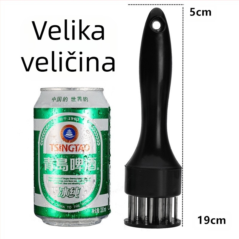 Uređaj za omekšavanje mesa od nehrđajućeg čelika za svinjske kotlete, roštilj, marinirano meso, igle za omekšavanje odreska, alat za omekšavanje mesa