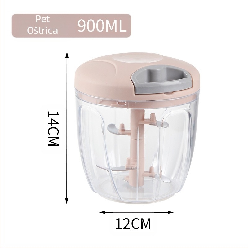 Ručno izvučeni kućanski višenamjenski rezač povrća, gulilica za češnjak, kuhinjski mlinac za češnjak, stroj za kuhanje, vađenje češnjaka, veleprodaja mlinca za povrće