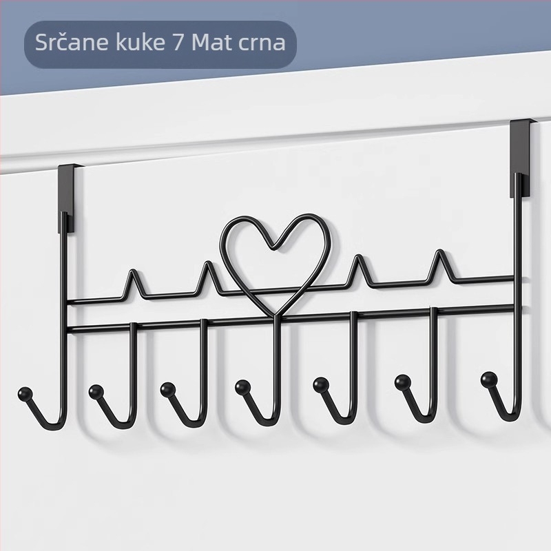 Eksplozije vanjske trgovine kuka za vrata prekogranična neperforirana odjeća vrata stalak za pohranu završna obrada produženo podebljano veleprodaja