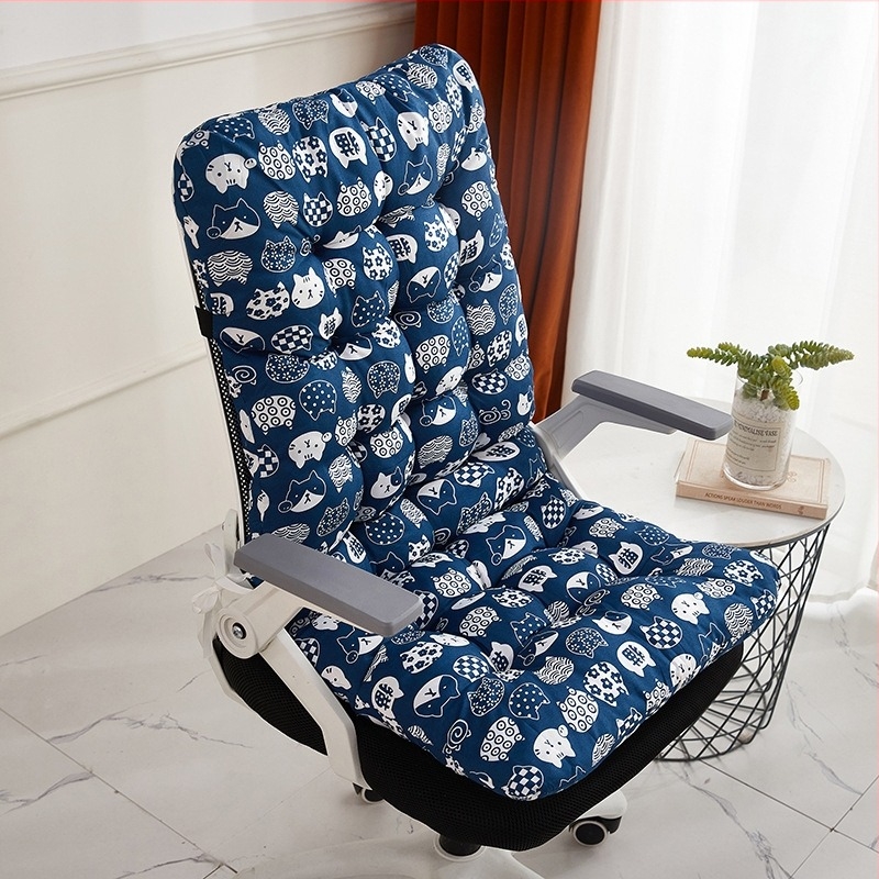 Jastuk za sjedalo preko granice, jesenski i zimski jastuk za naslon, integrirani uredski zadebljani jastuk za naslon, naslonjač za ljuljanje, jastuk za klupu od ratana