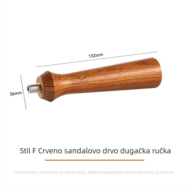 Univerzalna ručka za kavu od punog drva Drveni proizvodi Modificirana drvena ručka Pribor Ručka za kavu Ručka za aparat za kavu