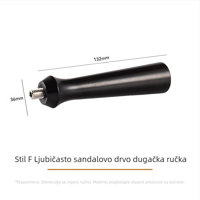 Univerzalna ručka za kavu od punog drva Drveni proizvodi Modificirana drvena ručka Pribor Ručka za kavu Ručka za aparat za kavu