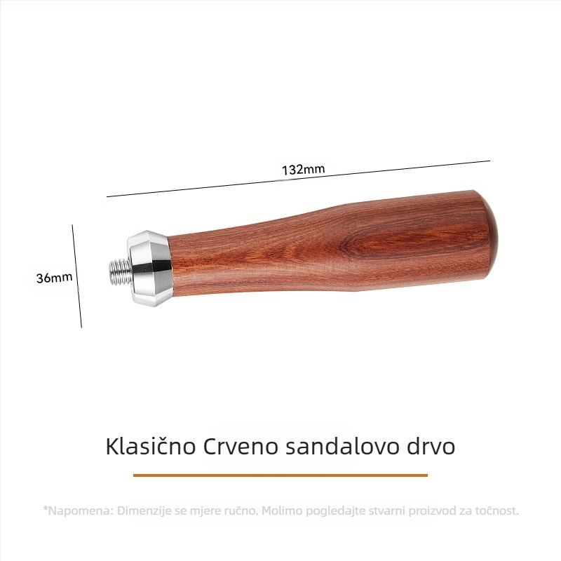 Univerzalna ručka za kavu od punog drva Drveni proizvodi Modificirana drvena ručka Pribor Ručka za kavu Ručka za aparat za kavu