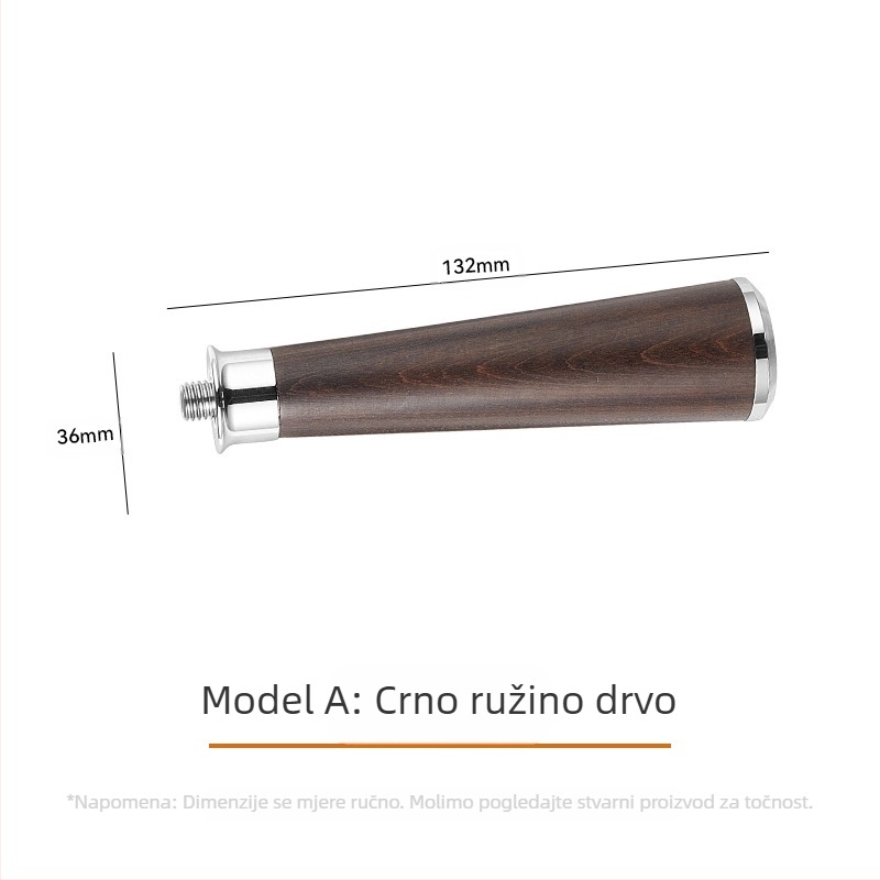 Univerzalna ručka za kavu od punog drva Drveni proizvodi Modificirana drvena ručka Pribor Ručka za kavu Ručka za aparat za kavu