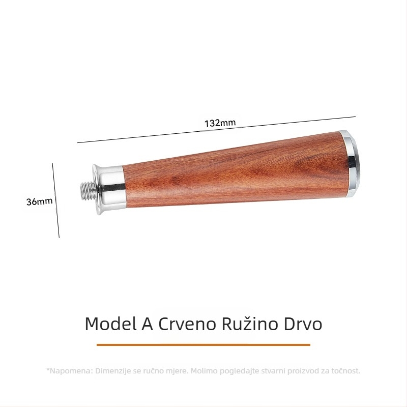 Univerzalna ručka za kavu od punog drva Drveni proizvodi Modificirana drvena ručka Pribor Ručka za kavu Ručka za aparat za kavu