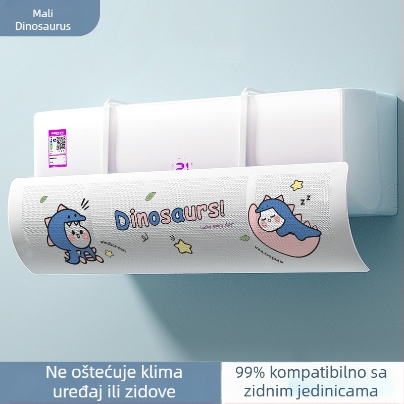 Zaštitna ploča za vjetrobran klima uređaja za dojenčad i malu djecu, protiv izravnog puhanja vjetrobranskog štita, pregrada za izlaz zraka, ploča za zaštitu od vjetrobranskog štita, viseća ploča za zaštitu od vjetrobranskog štita