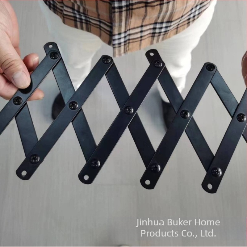 Prekogranični nevidljivi stalak za sušenje rublja, zidni sklopivi balkonski teleskopski stalak za sušenje rublja od nehrđajućeg čelika, teleskopski stalak za ručnike